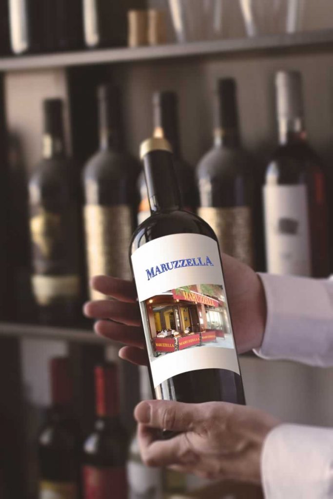 Maruzzella wine bottle